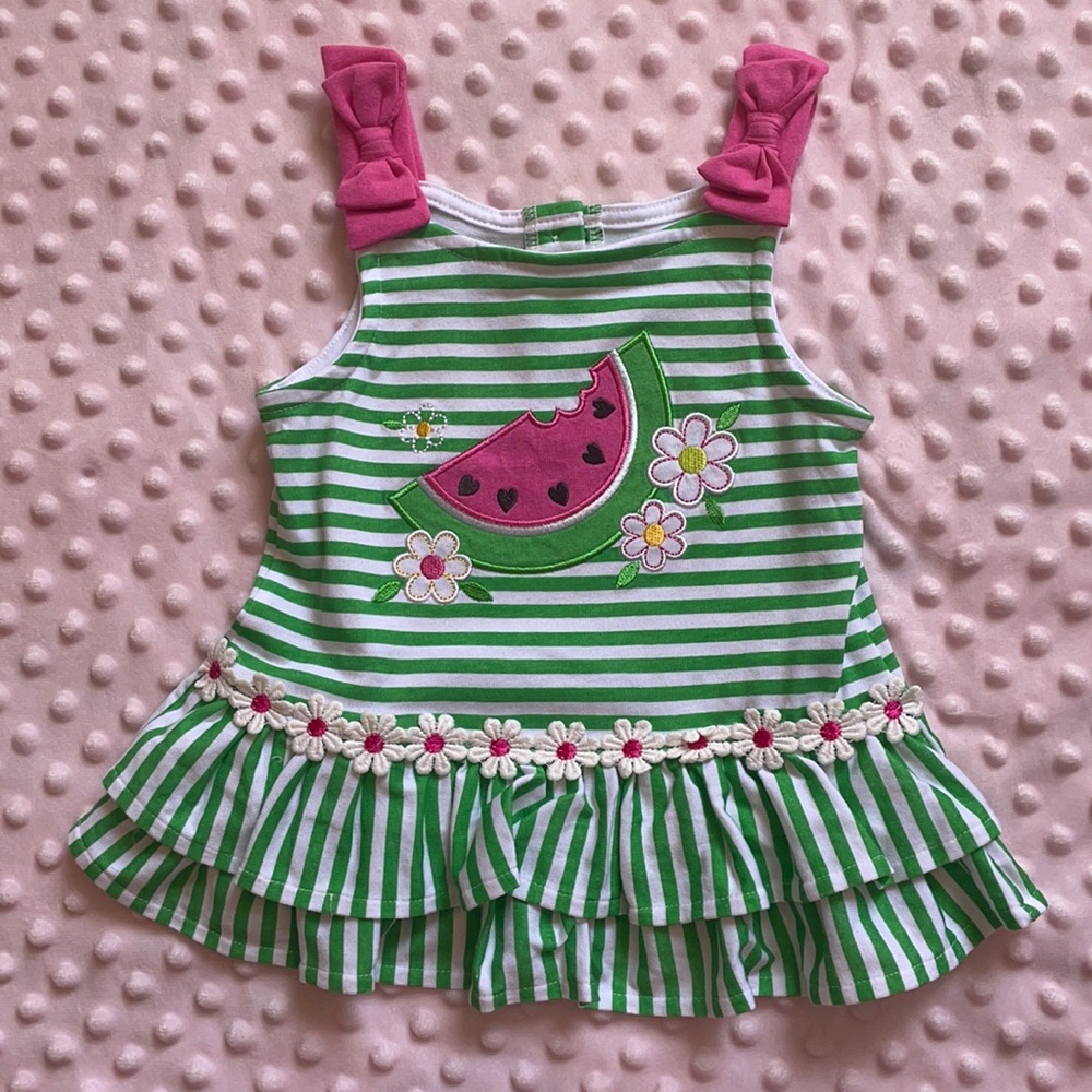 Watermelon summer top toddler 18 months new without tags